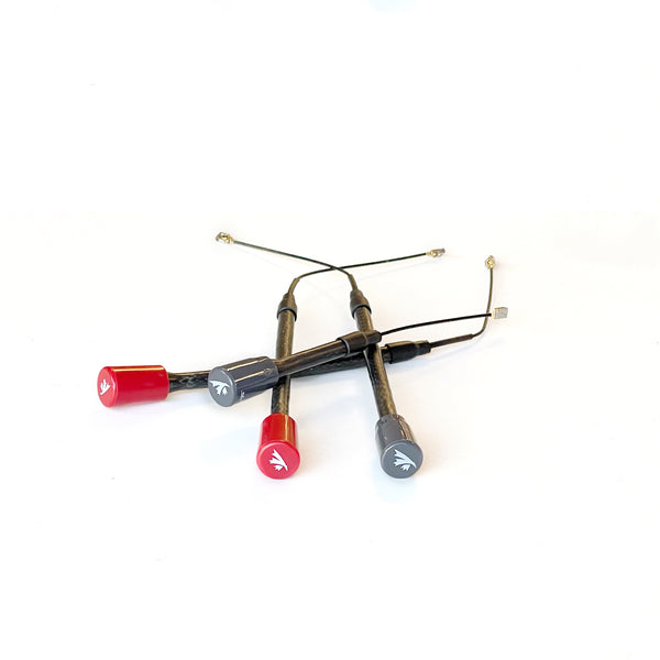 TrueRC Matchstick 5.8 Carbon - Omni Antenna - RHCP - U.FL - (Choose Length)