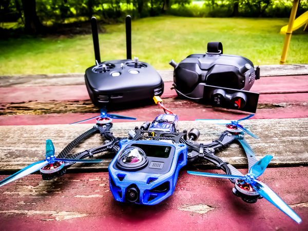 Cine-Bird XL INVISIBLE DRONE Frame-Kit w/ Front Mount - (Choose Your Camera)