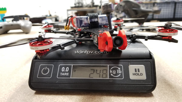Feather Frame Kit - 5" Ultra-Light FPV Drone Frame (Choose: SHORT NOSE / LONG NOSE)