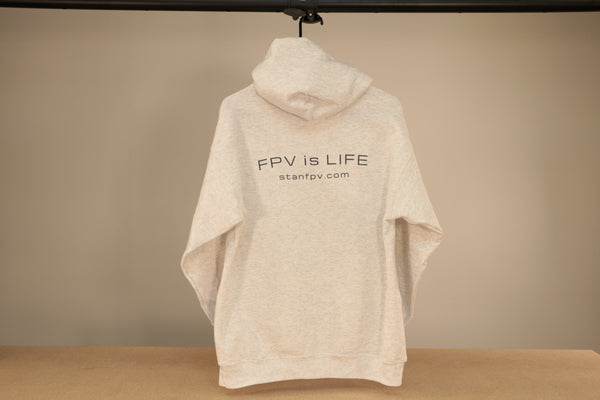 Stan FPV Super Soft "FPV is LIFE" Hoodie (Choose Black or Grey)
