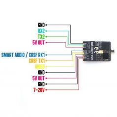 TBS Unify EVO Video Transmitter with Built-In OSD and Microphone