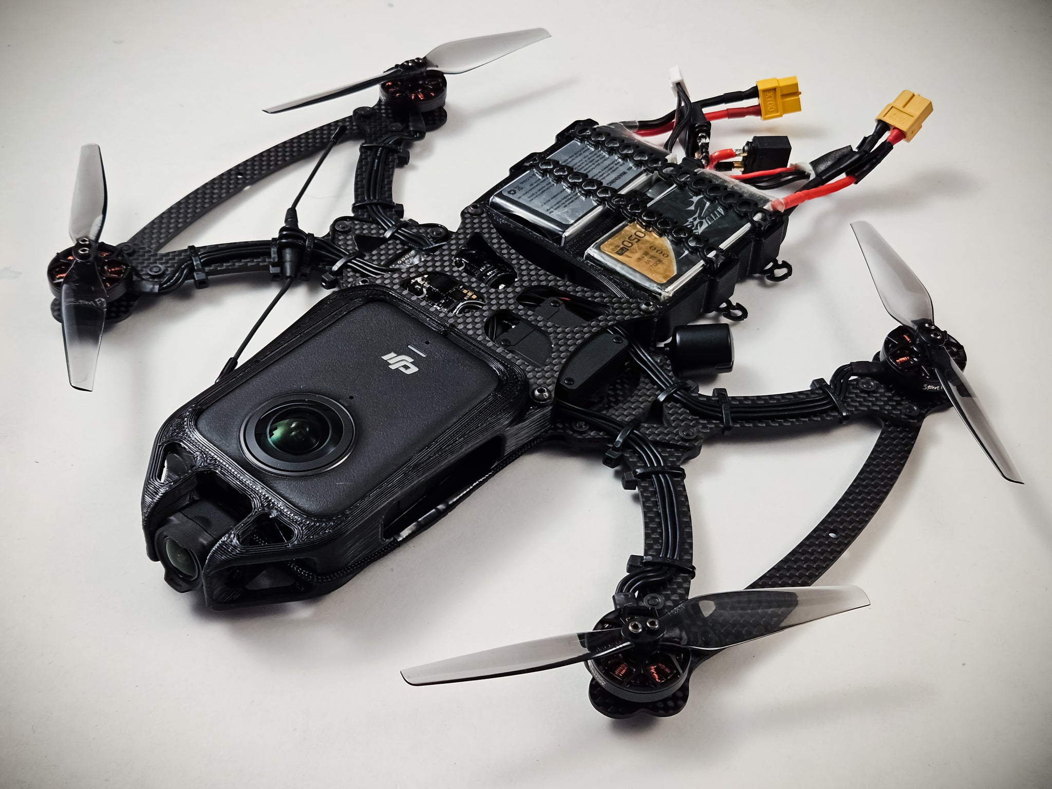Cine-Bird XL INVISIBLE DRONE Frame-Kit w/ Front Mount - (Choose Your Camera)