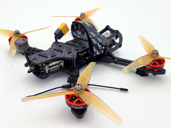 Stan FPV Custom 5” 4S Digital Freestyle Drone – Ummagawd GOAT / FlightOne H7 / Crossfire / Caddx Vista