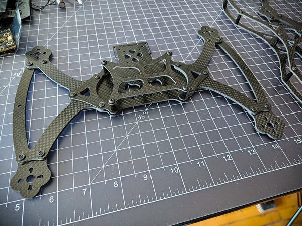Cine-Bird XL INVISIBLE DRONE Frame-Kit w/ Front Mount - (Choose Your Camera)