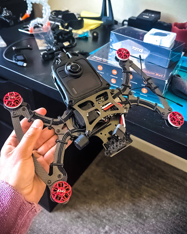 Cine-Bird XL INVISIBLE DRONE Frame-Kit w/ Front Mount - (Choose Your Camera)