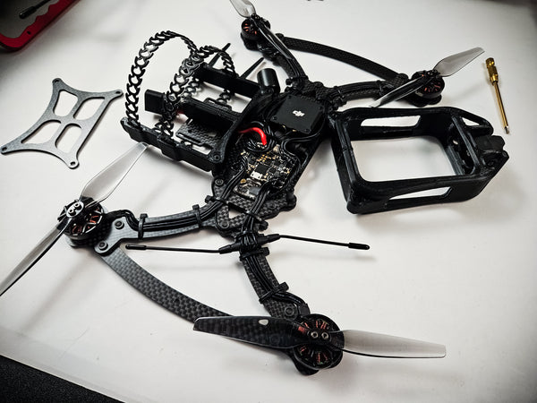 Cine-Bird XL INVISIBLE DRONE Frame-Kit w/ Front Mount - (Choose Your Camera)