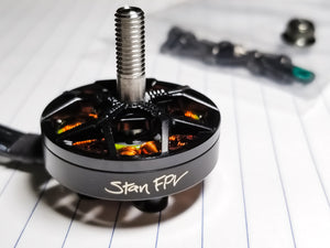 Stan FPV 2604 Pro Motor - (1111kv) - for 5mm Shaft Props - use UP TO 8s VOLTAGE!